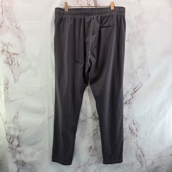 Zyia Pants Womens Medium Gray High Rise Drawstring Pull On Lounge Recovery - Picture 5 of 10